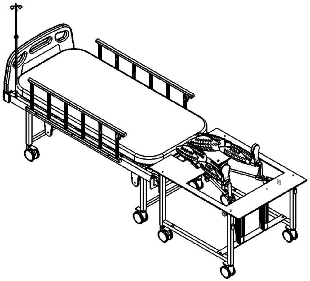 A robot system for assisting lower limb movement in comatose patients