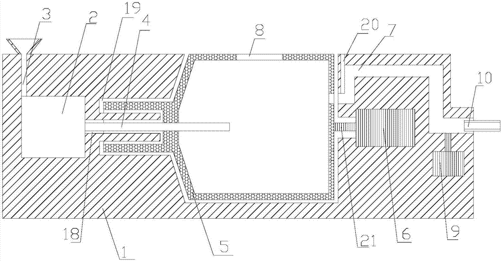 Foam concrete heat preservation layer construction method and foam concrete slurry pumping equipment