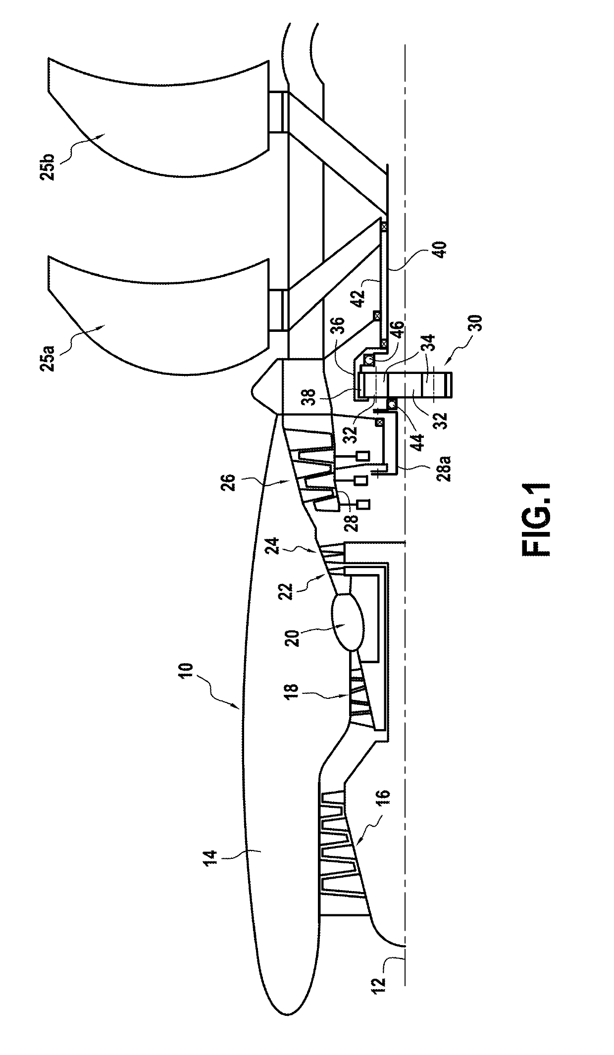 Epicyclic reduction device for the rotational drive of blade sets of a reduction turbomachine