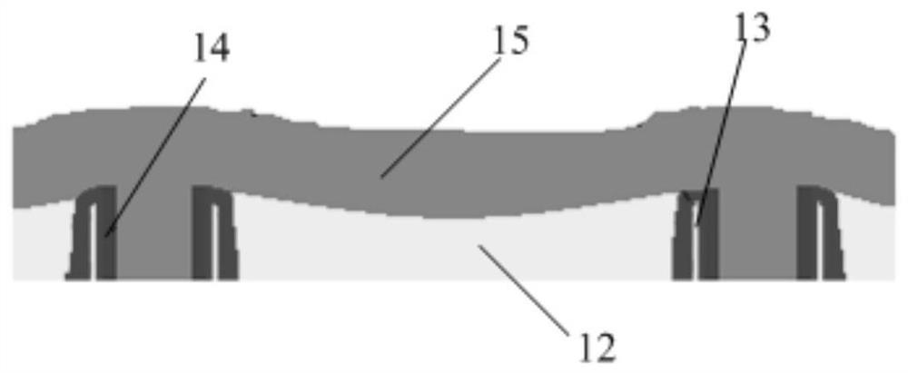 A chemical mechanical polishing process modeling method and device for a high-k metal gate