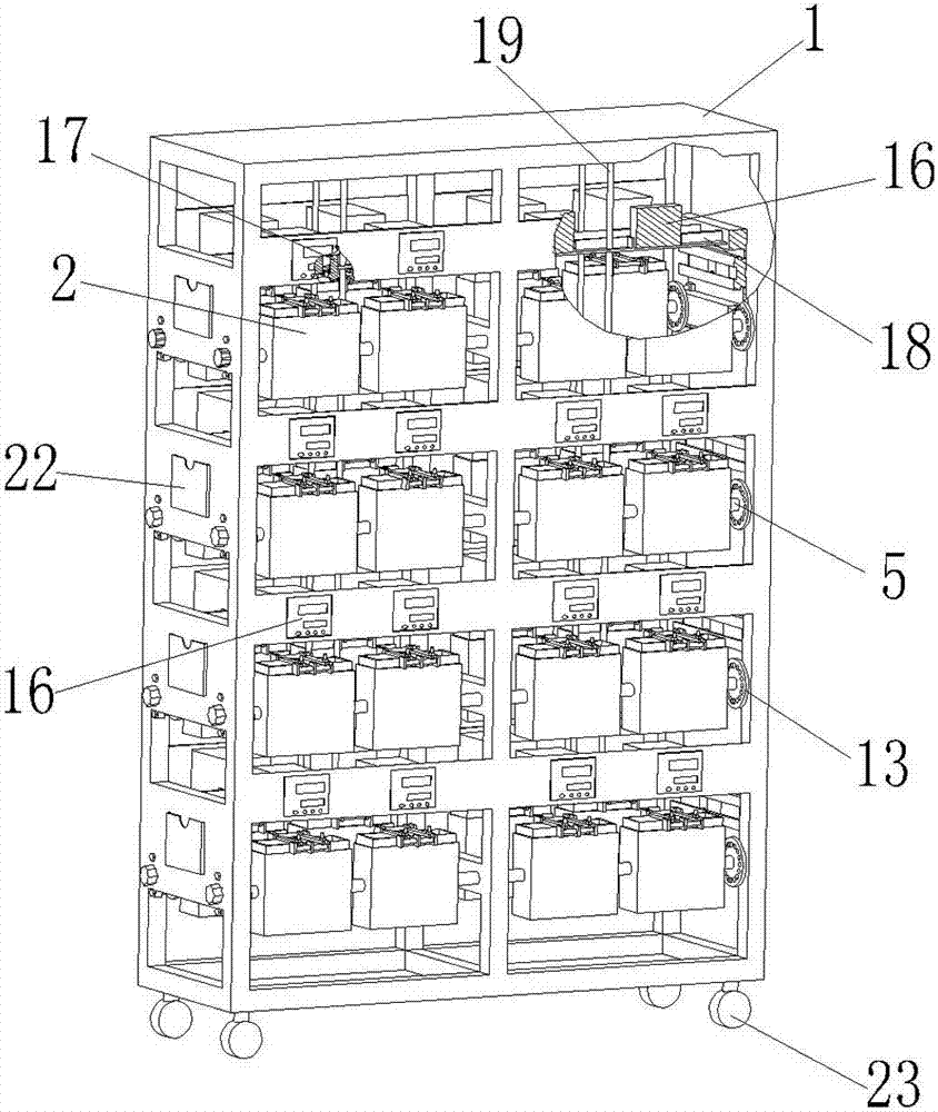Safety device for formation and sub-capacity of lithium ion battery