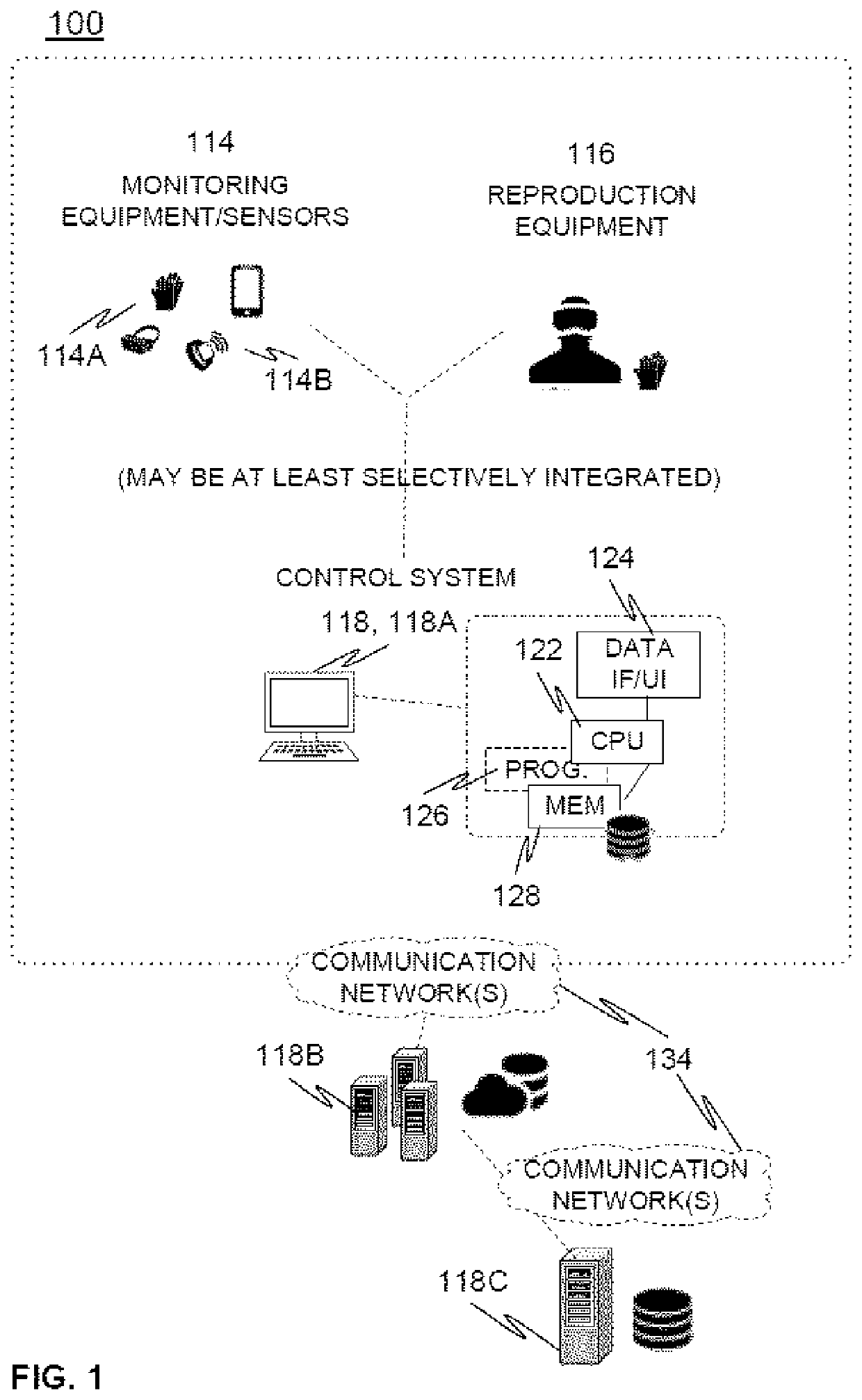 Electronic arrangement for therapeutic interventions utilizing virtual or augmented reality and related method