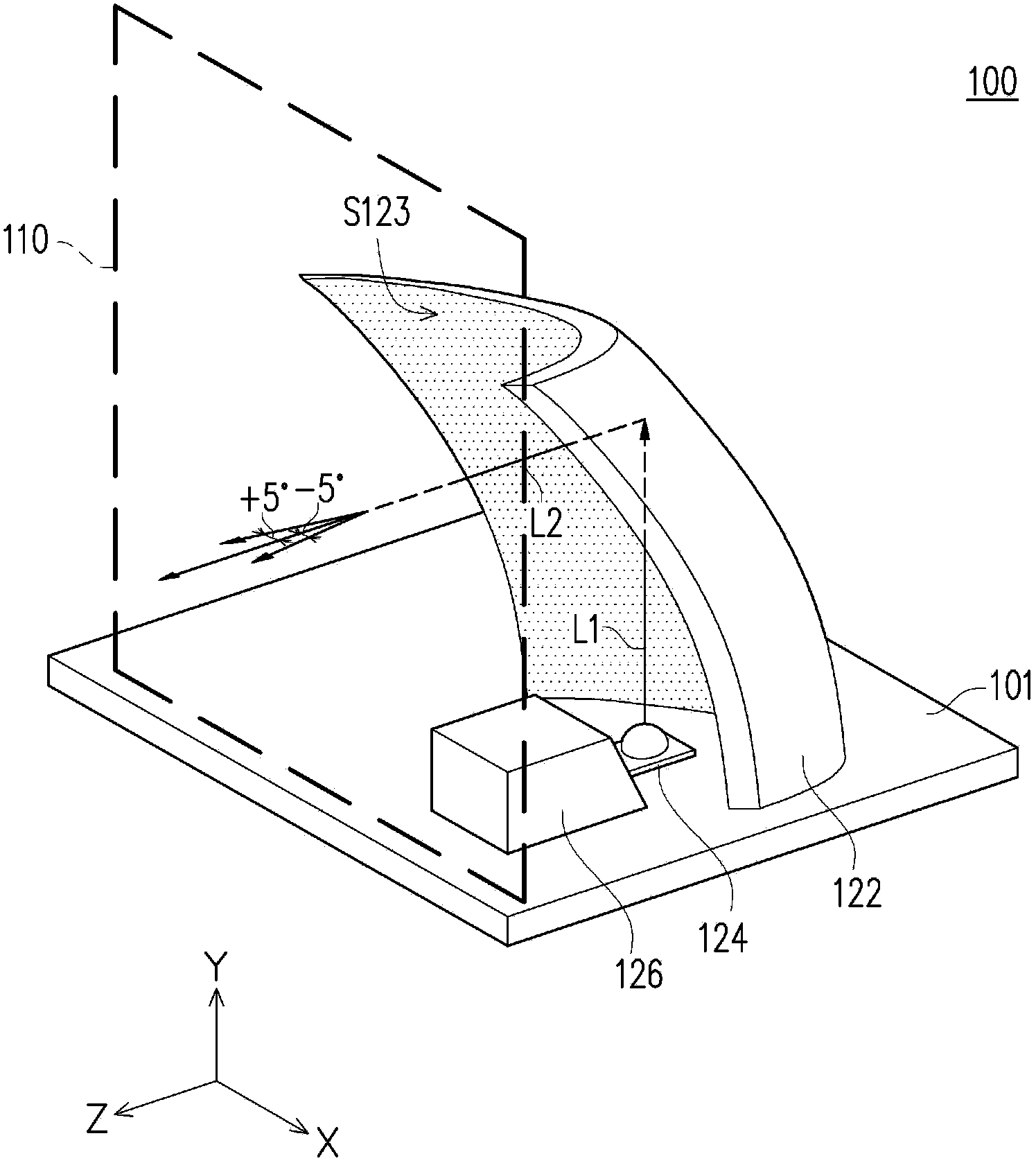 Collimating light source module and display device