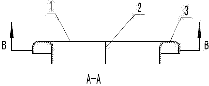 U-shaped ring for gas producer and manufacturing technology of U-shaped ring