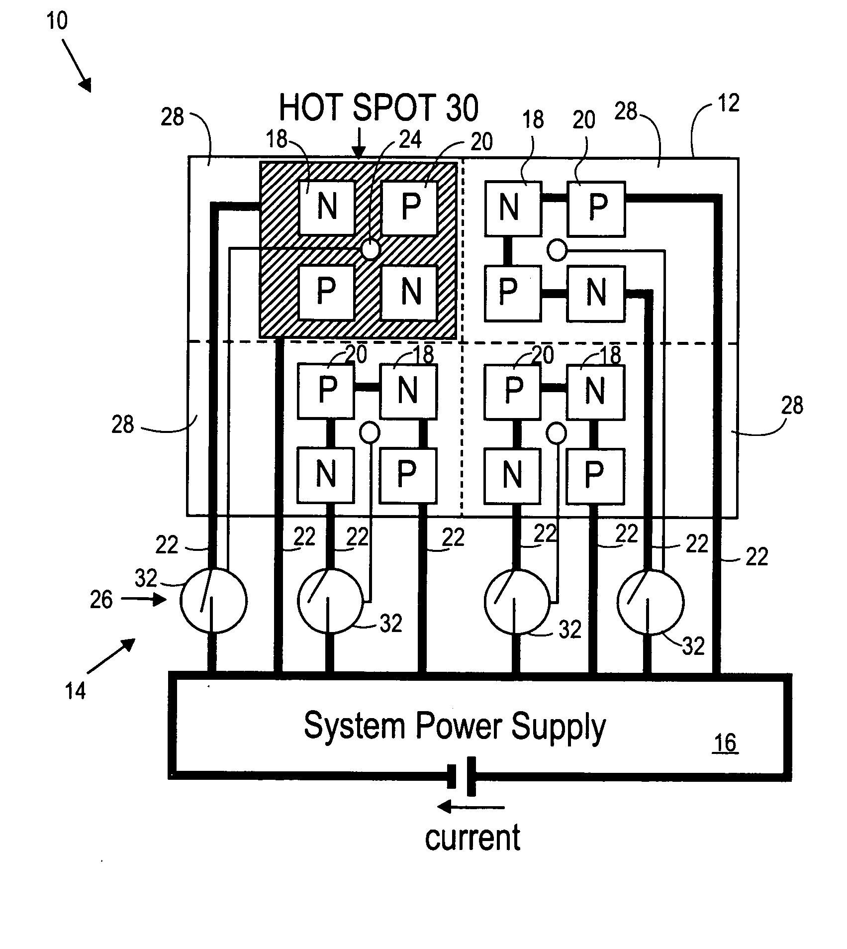 Cooling system for an electronic component