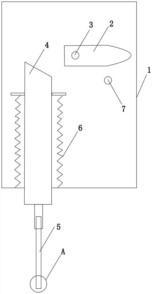 Kidney biopsy puncture device