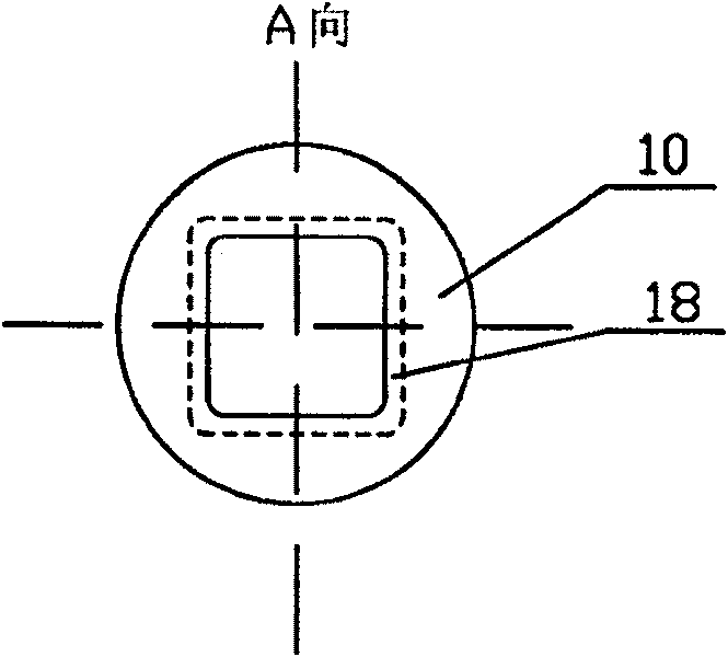 L-shaped extrusion device for producing ultra-fine crystal block body material