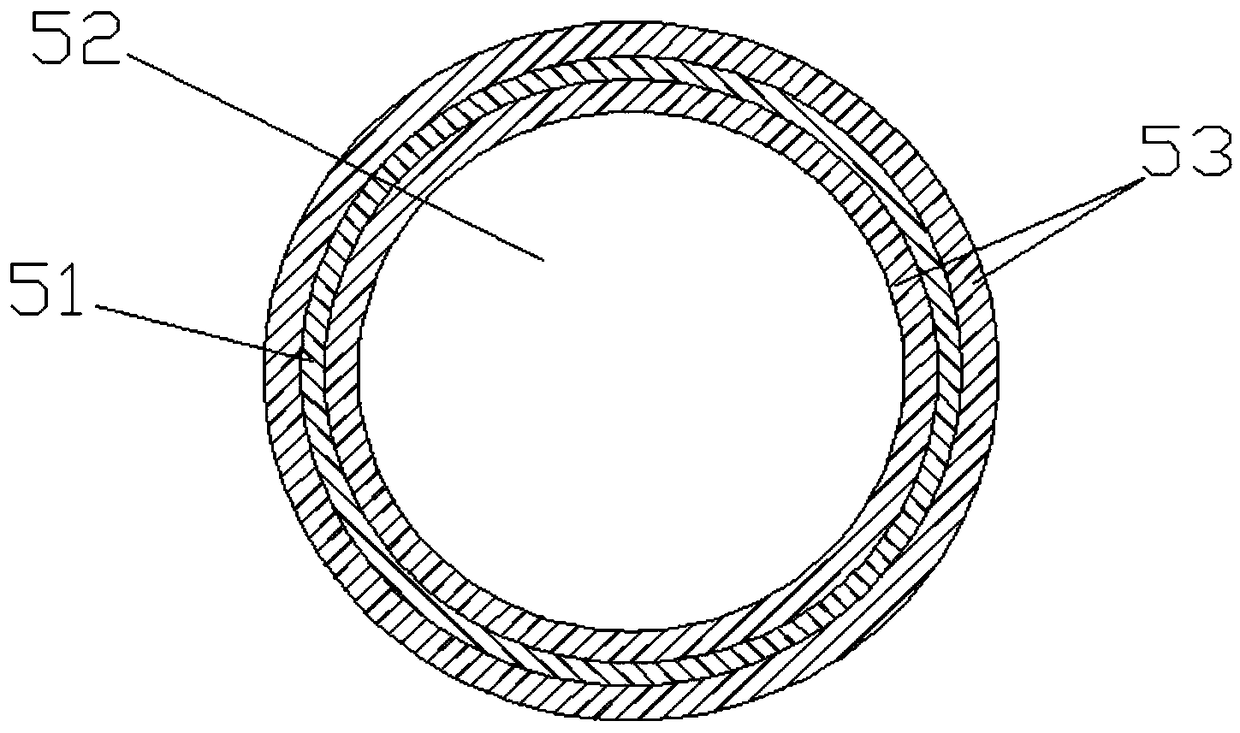 Granary temperature and moisture detecting integrated cable