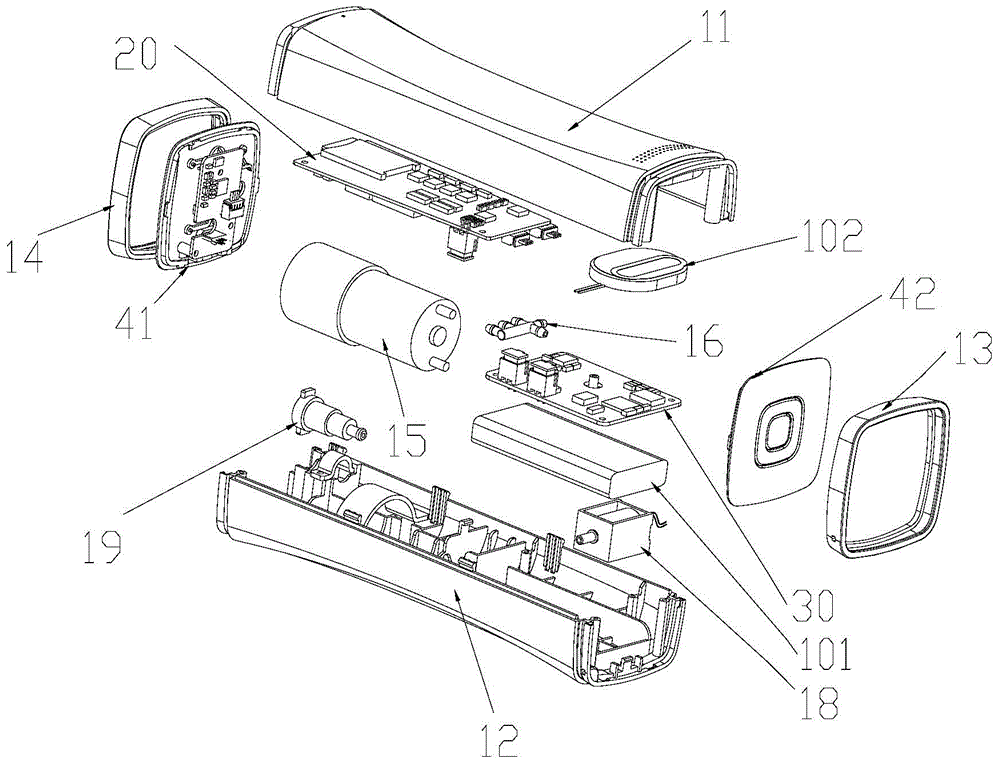 Blood pressure monitoring system and method and electronic sphygmomanometer