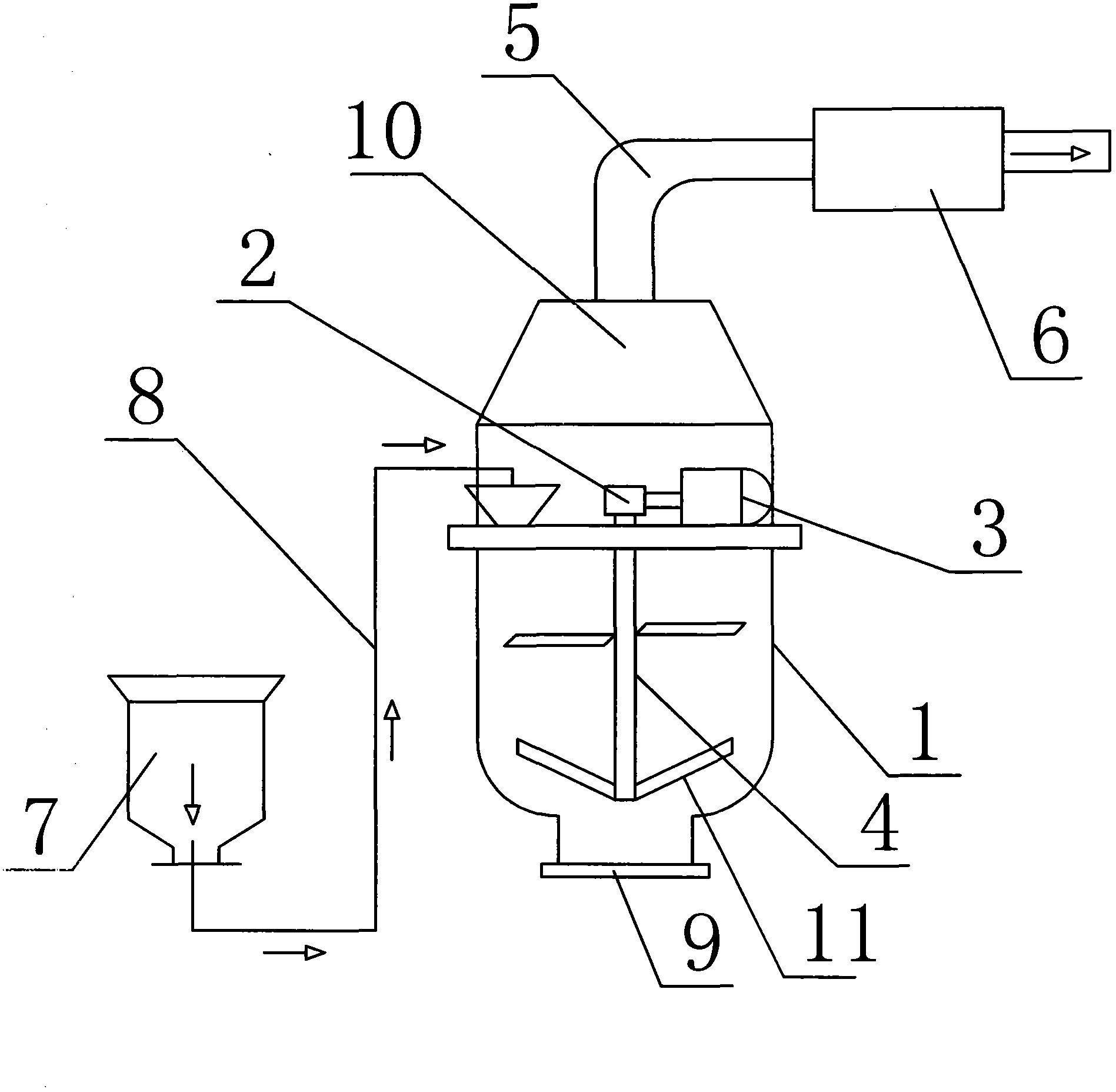 Carbonizing apparatus and carbonizing method for waste solid organic matters