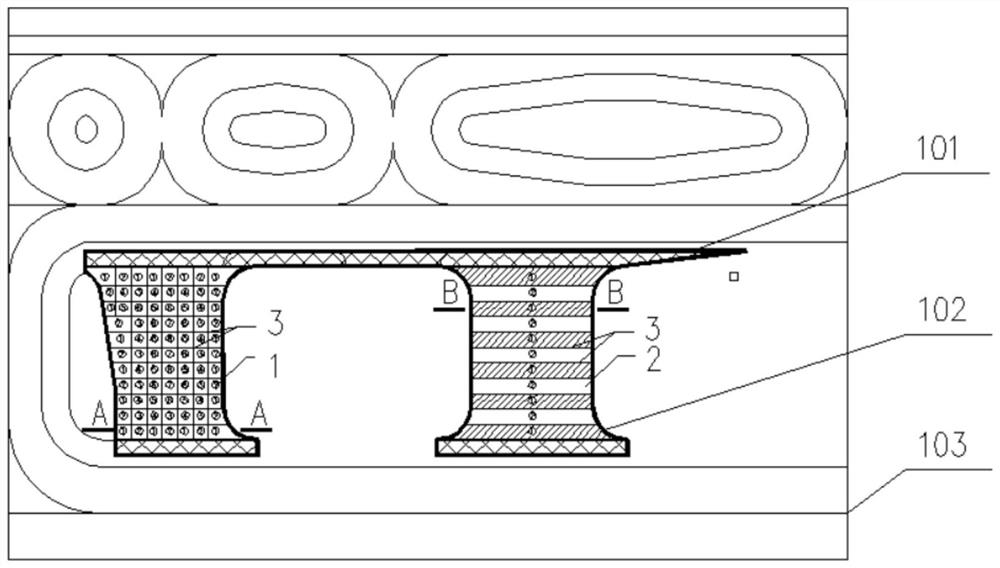 Foam light soil replacing and filling soft foundation construction method suitable for coastal airport reconstruction and extension project