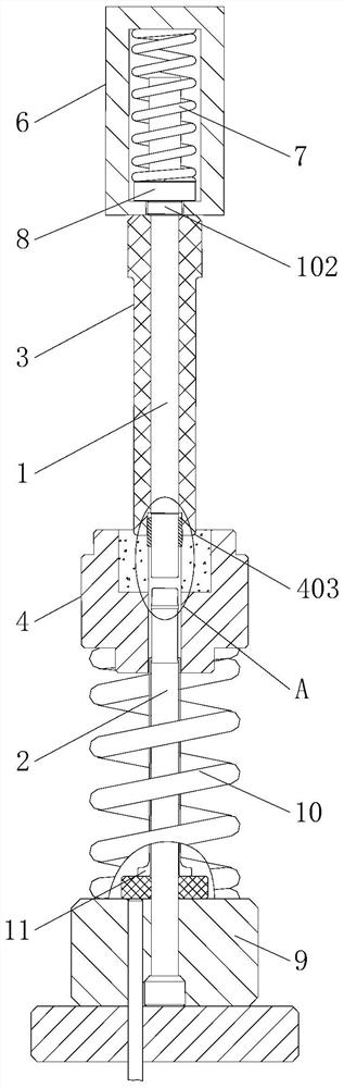 Waist drum forming process for chain roller and forming mold