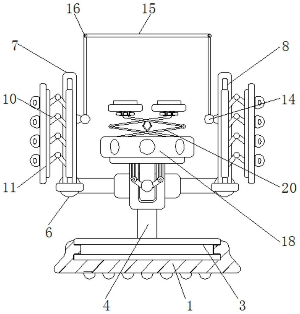 A combinable and deformable monitoring robot