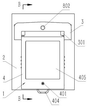 A waterproof distribution box