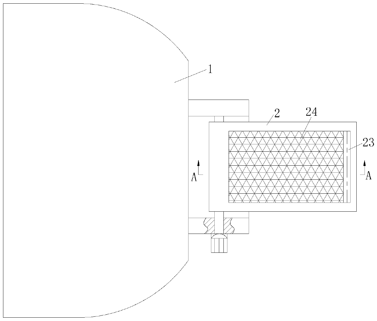 Ship berthing device