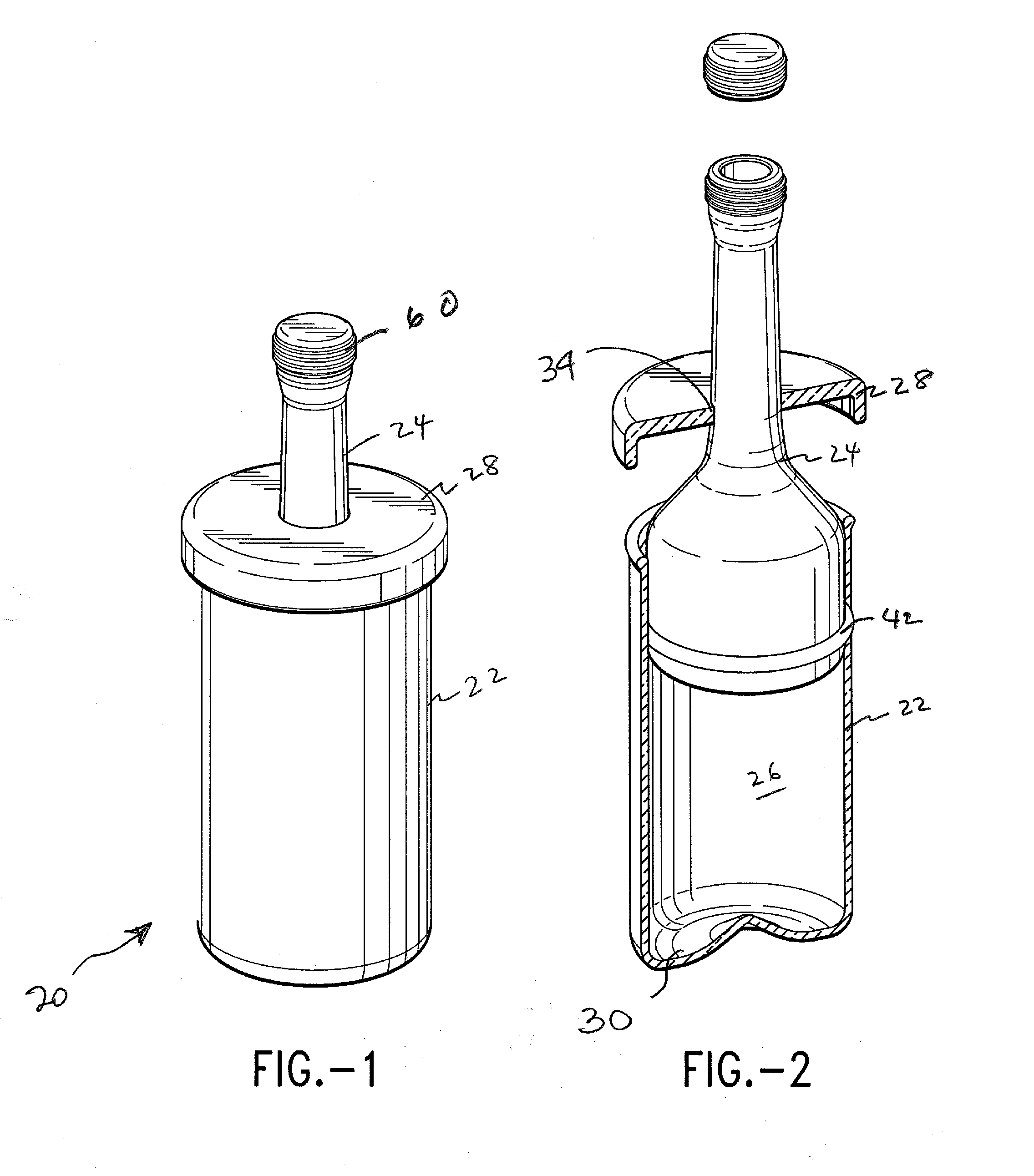 Structure for Storing Perishable Liquid