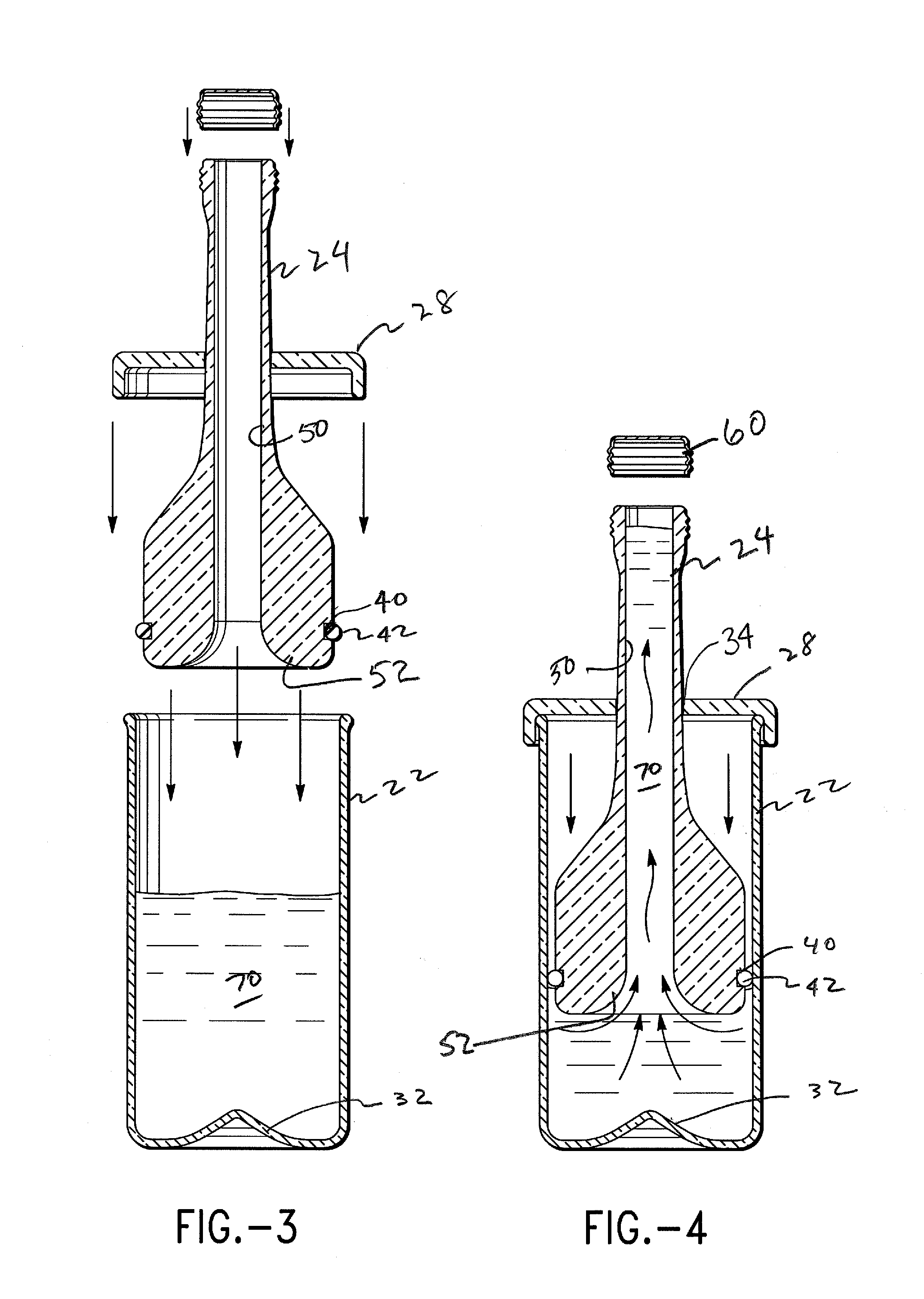 Structure for Storing Perishable Liquid