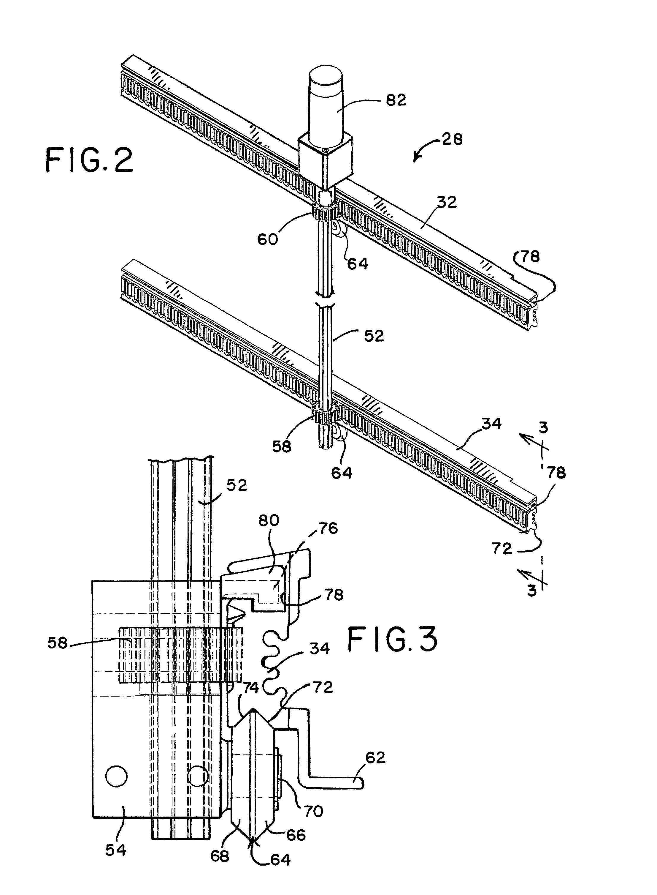 Retractable room actuation assembly for recreational vehicle