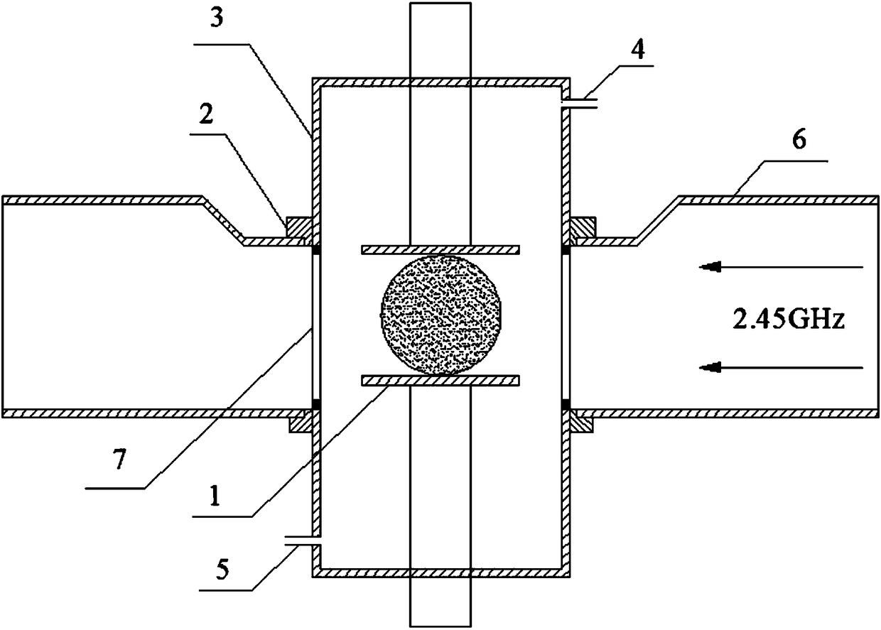 A method for preparing α-phase molybdenum carbide crystals by microwave plasma chemical vapor deposition