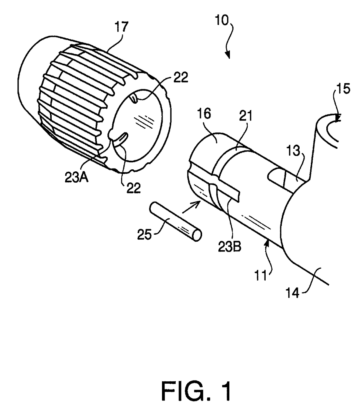 Operation unit and treatment tool for endoscope provided with the same