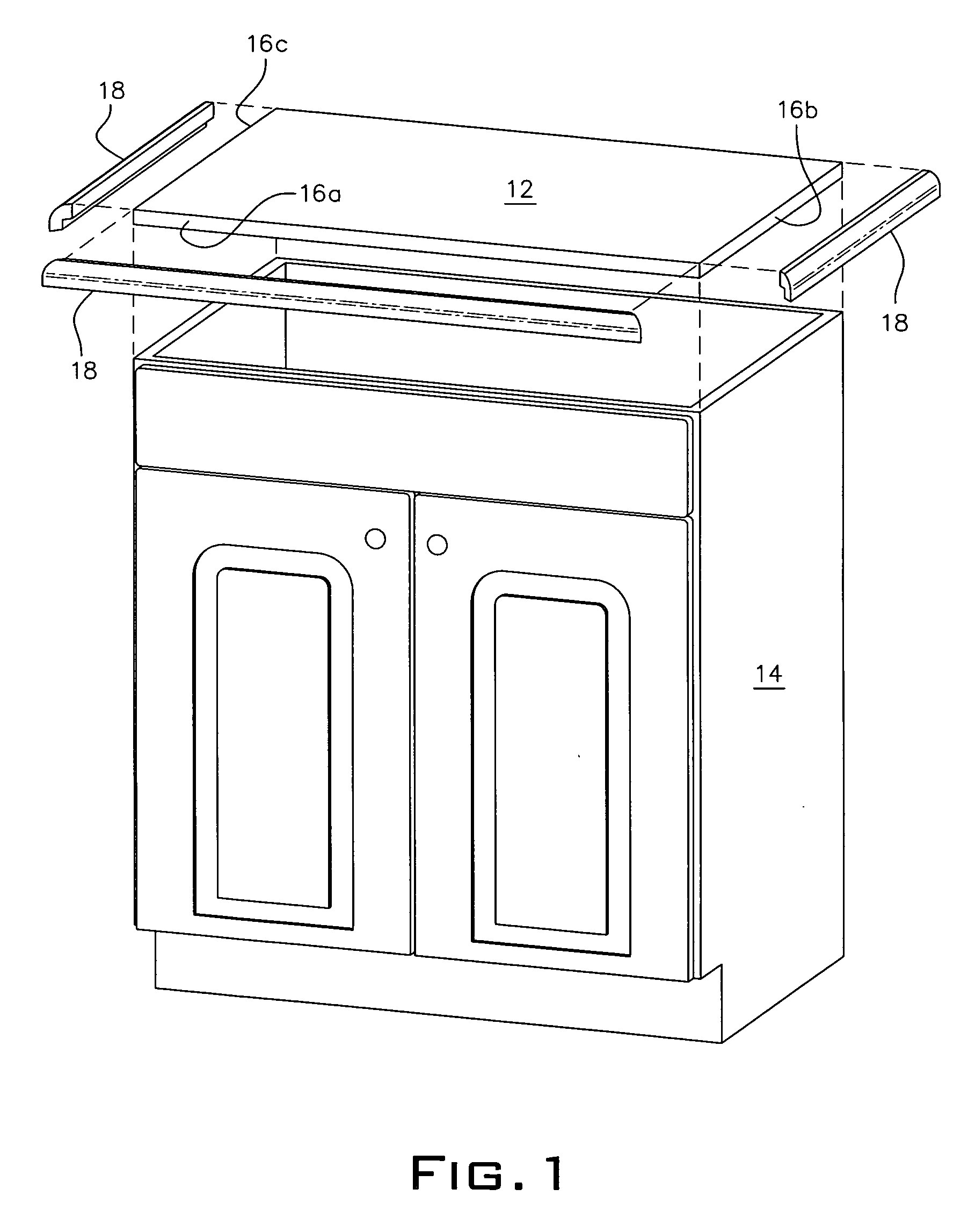 Method for installation of natural stone surfaces