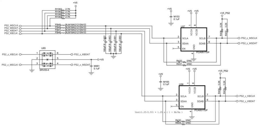 Man-machine display control signal remote transmission method for 6U VPX computer module