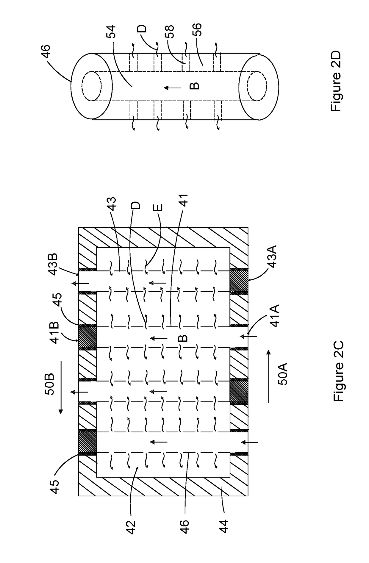 Electrode assembly and flow battery with improved electrolyte distribution