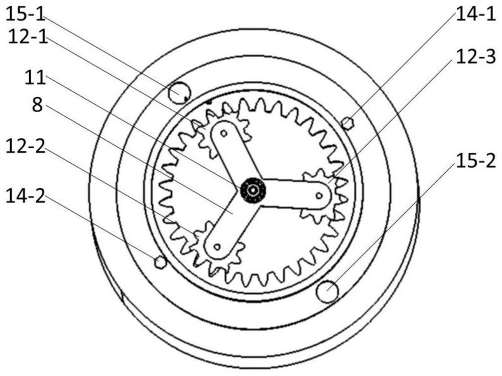 Device for cleaning exterior of breather valve through planet flexible shaft hair brush driven by electric hand drill