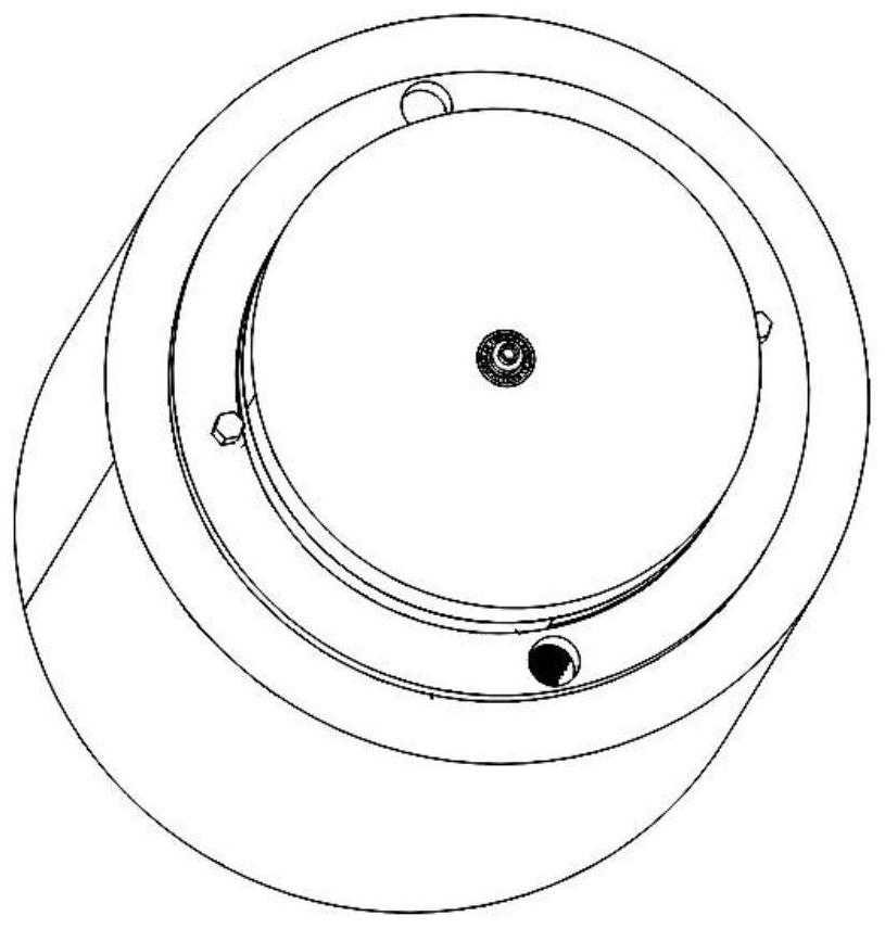 Device for cleaning exterior of breather valve through planet flexible shaft hair brush driven by electric hand drill