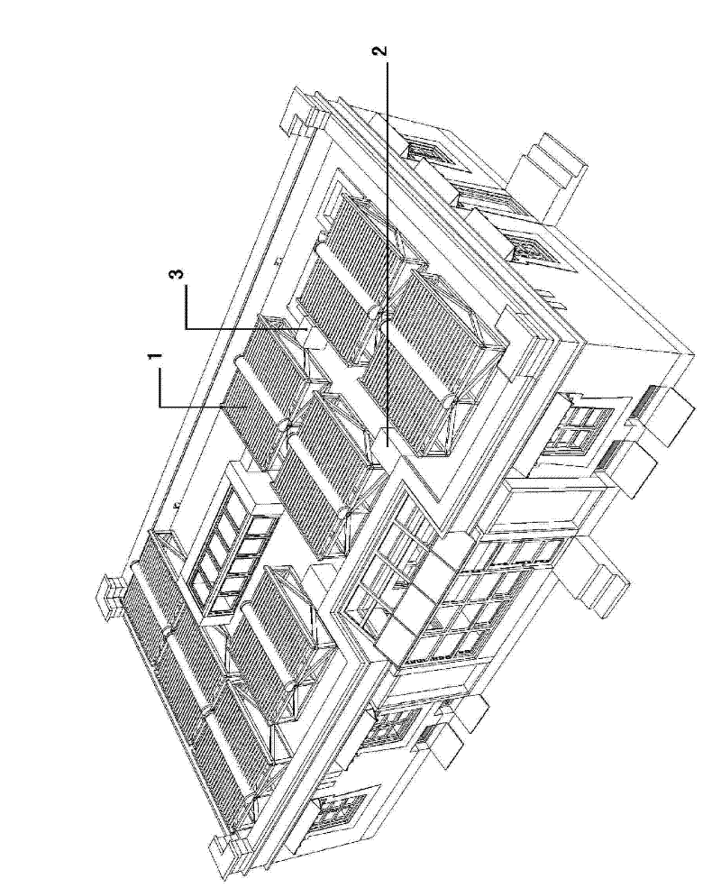 Solar Pebble Heat Storage Heating System