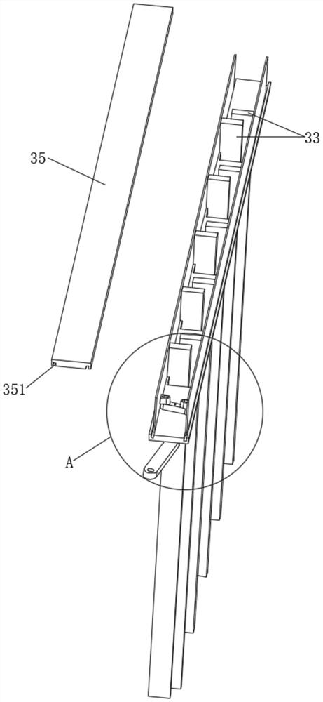 Scraper plate assembly for electrolysis, scraper plate mechanism and electrolytic tank powder scraping device