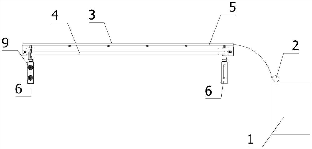 Workshop dust removal device and method for wood product processing