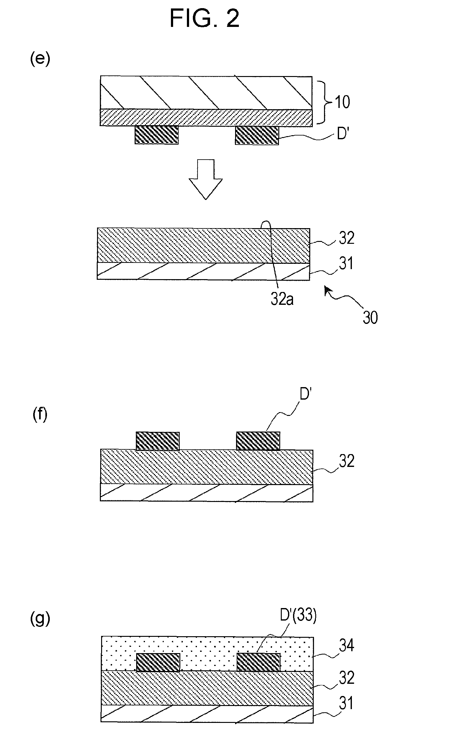 Method of forming pattern and method of producing electronic element