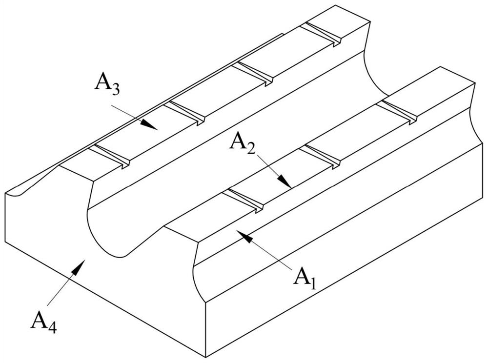 Broach with honeycomb-like microstructures and preparation method of broach