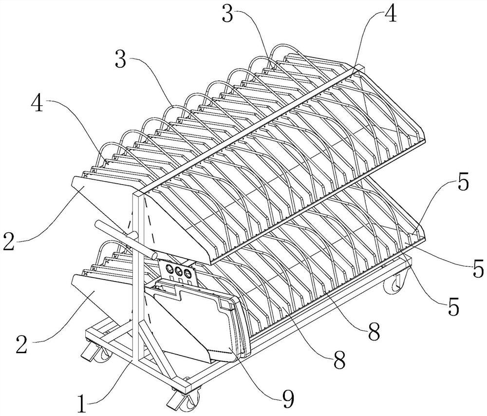 Multifunctional moving trolley