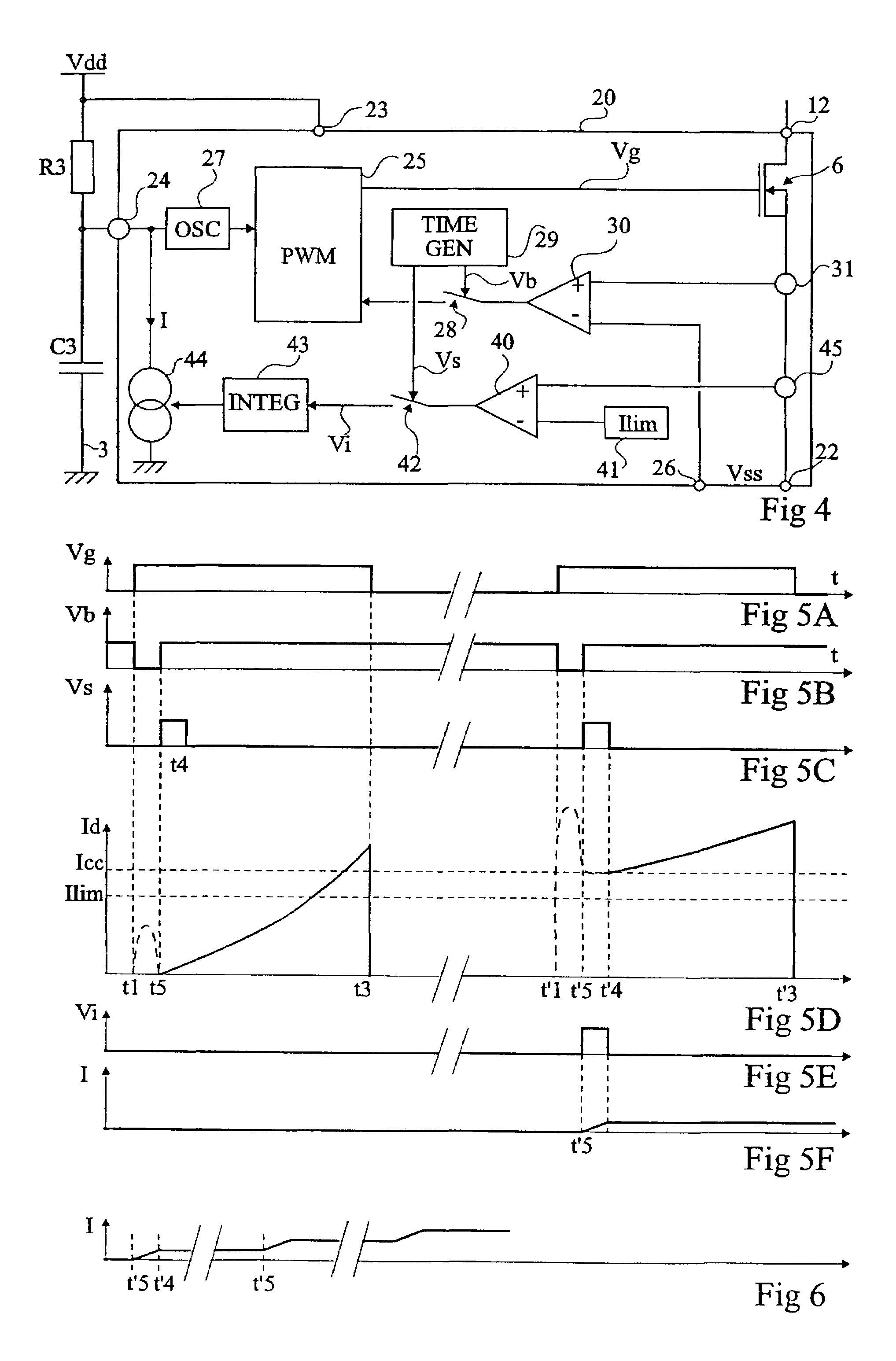 Limiting the continuous mode of a power converter
