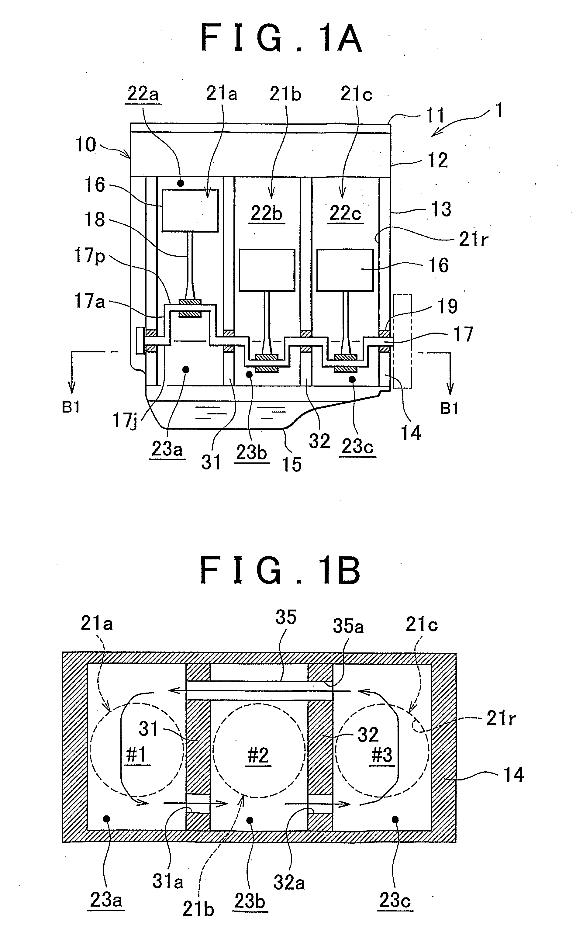 Crank chamber communication structure of multi-cylinder internal combustion engine