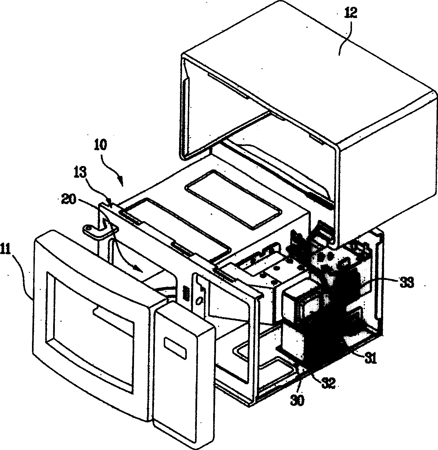 A multifunctional auxiliary container for microwave ovens