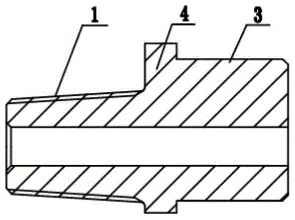 A triangular circular arc convex rib friction welding drill pipe and its welding method