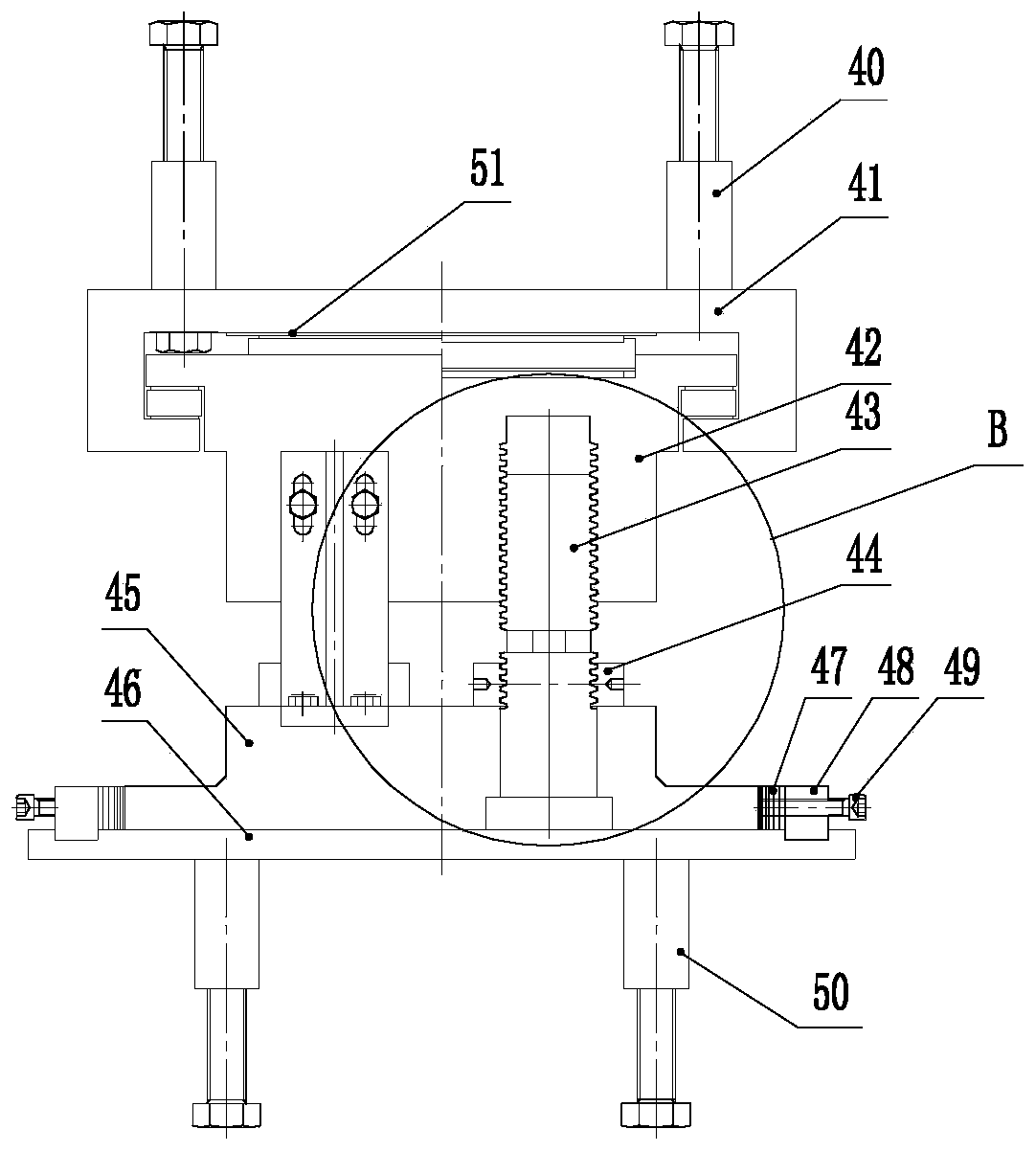 Straddle type single-rail track beam linear adjustment system and adjustment method