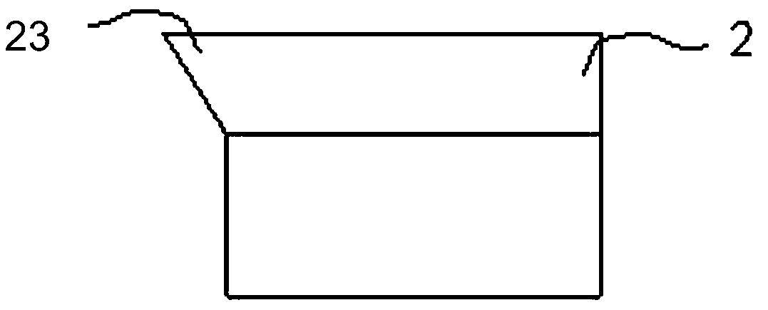 Die-cutting rule without eagle beak, manufacturing method and die-cutting plate applying die-cutting rule