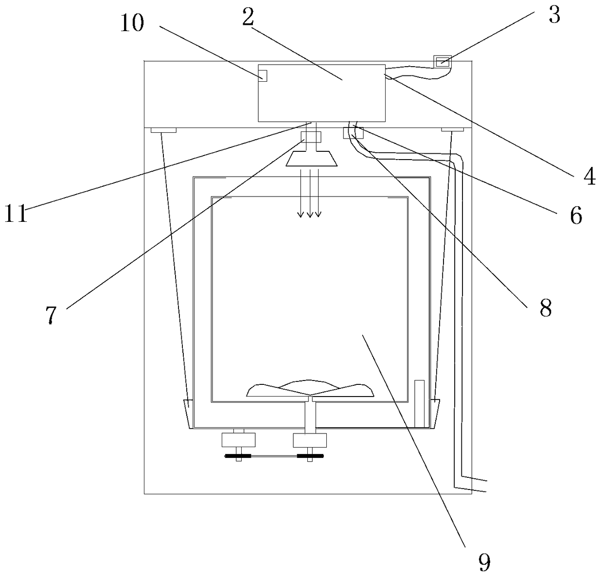 A washing machine provided with a multifunctional water inlet box and its control method