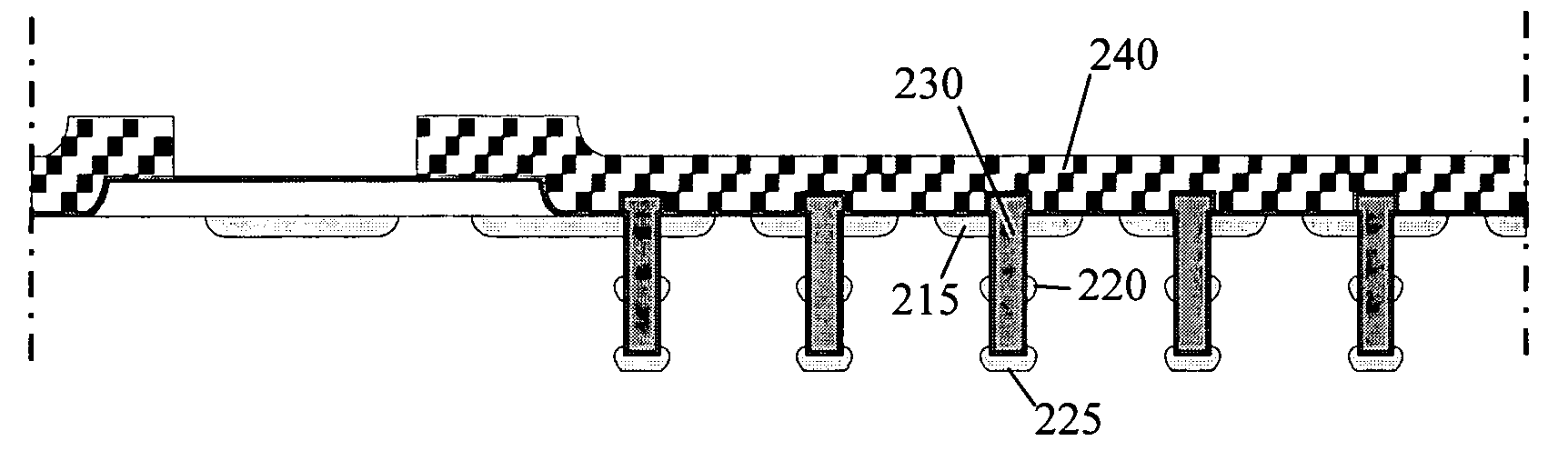 Trench junction barrier controlled Schottky device with top and bottom doped regions for enhancing forward current in a vertical direction