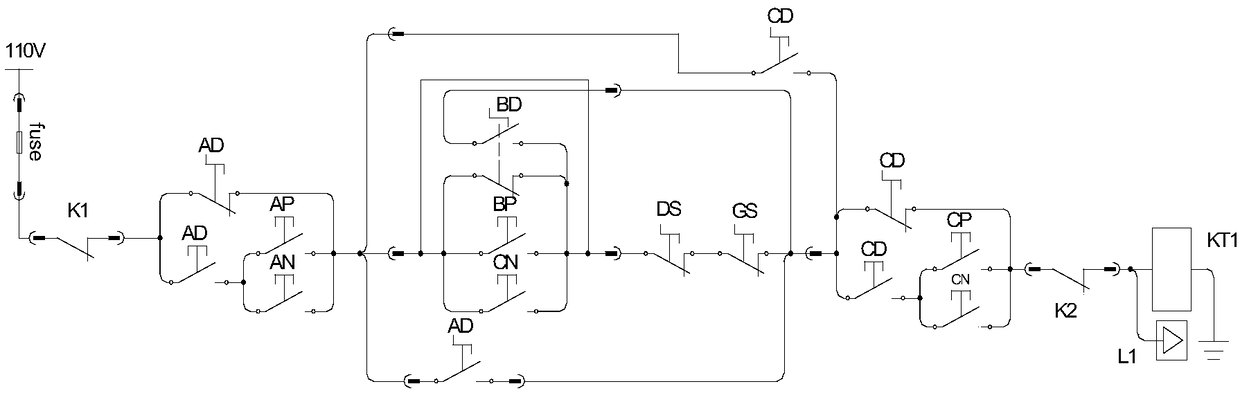 Elevator door lock bypass device and control loop thereof