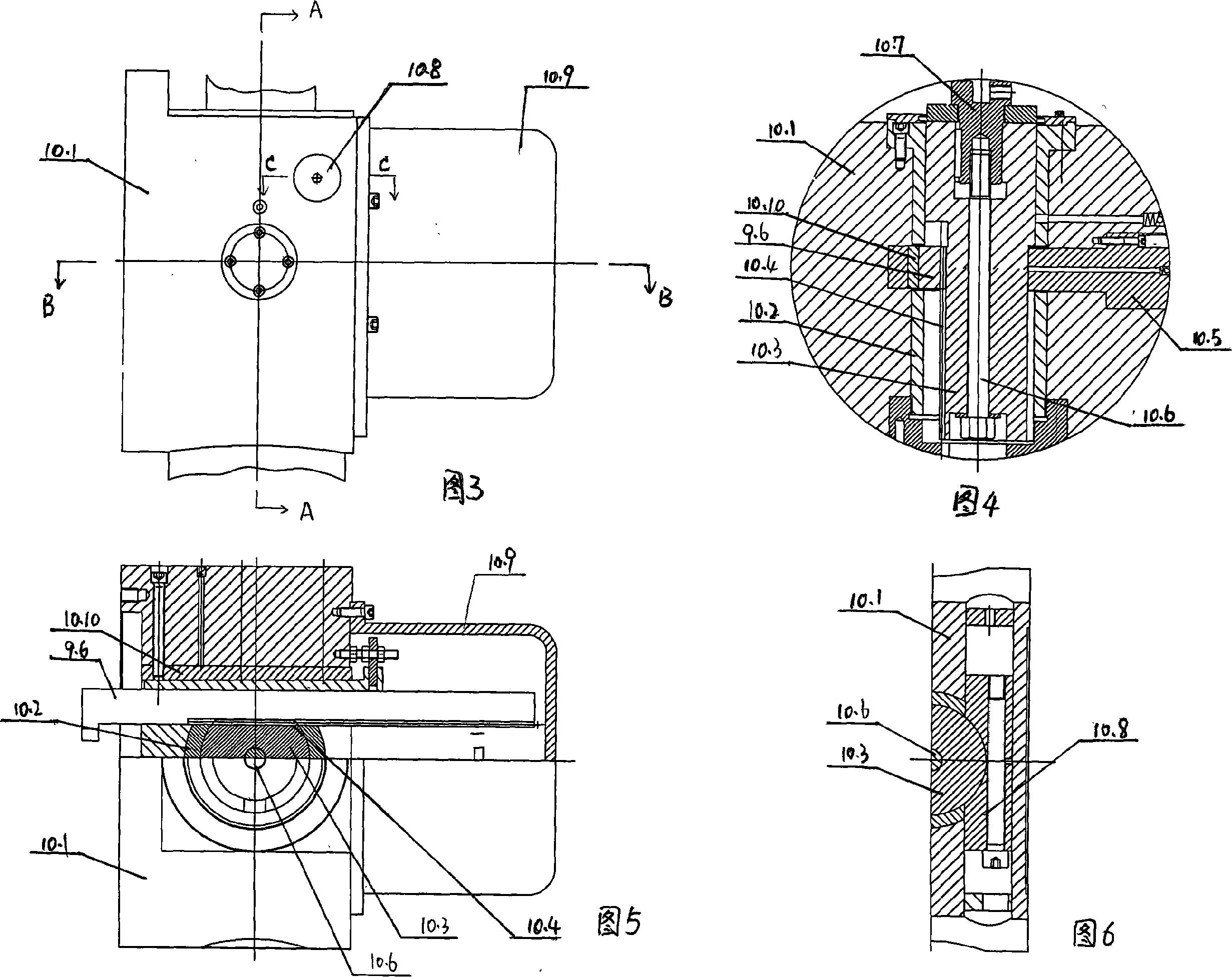 Long extended single-arm boring machine