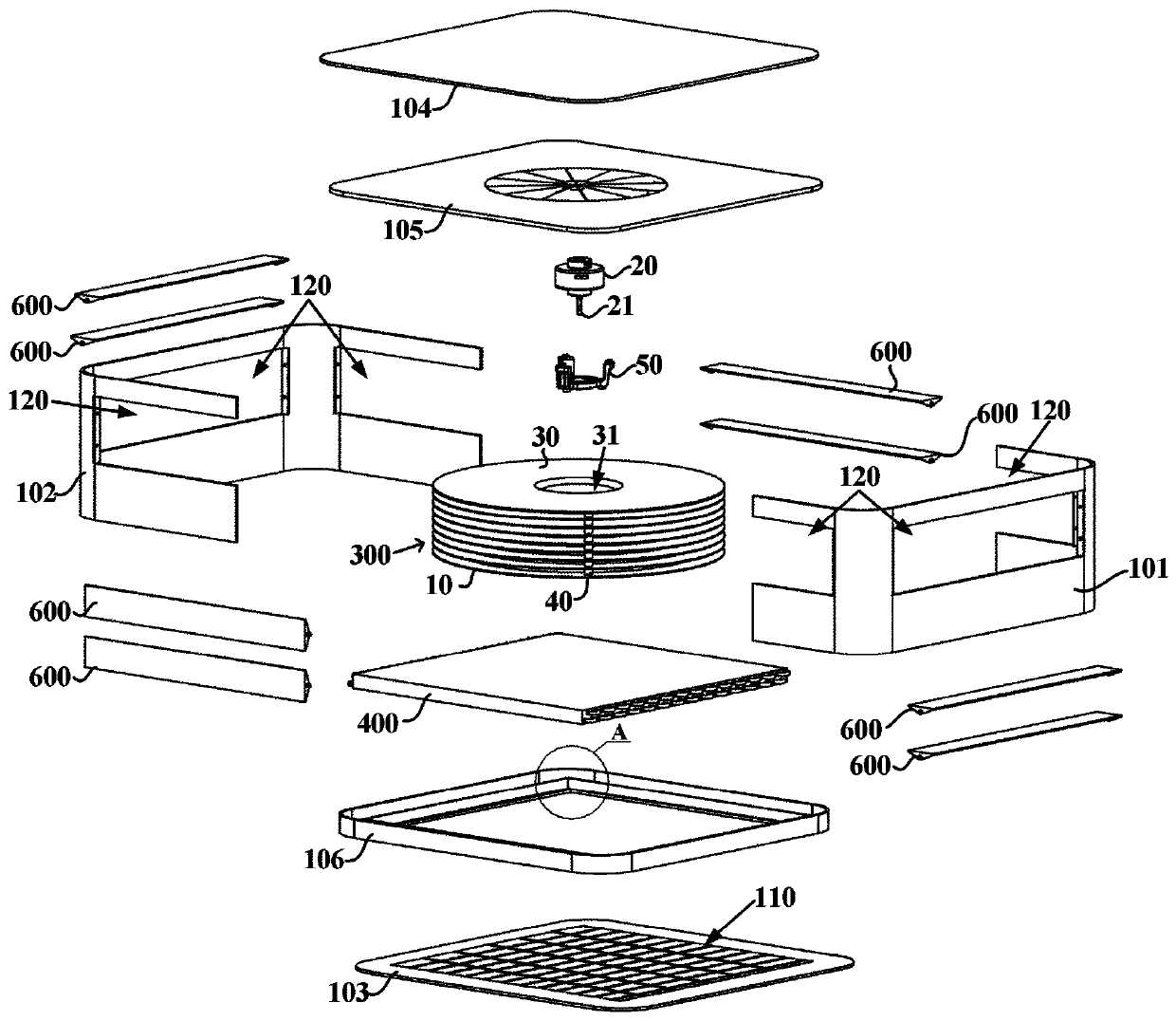 Suspended ceiling type air conditioner indoor unit