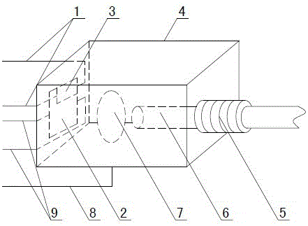 Optical device with function of power monitoring, and optical power monitoring system