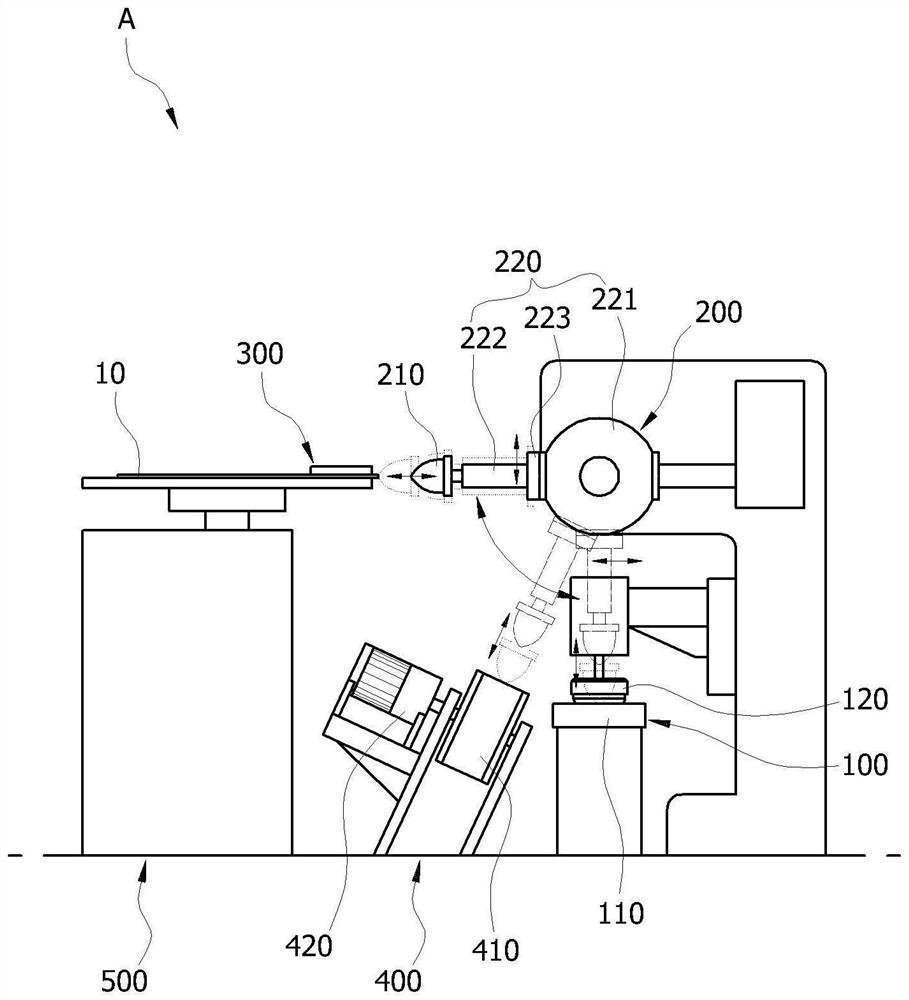 Display panel side surface terminal printing system