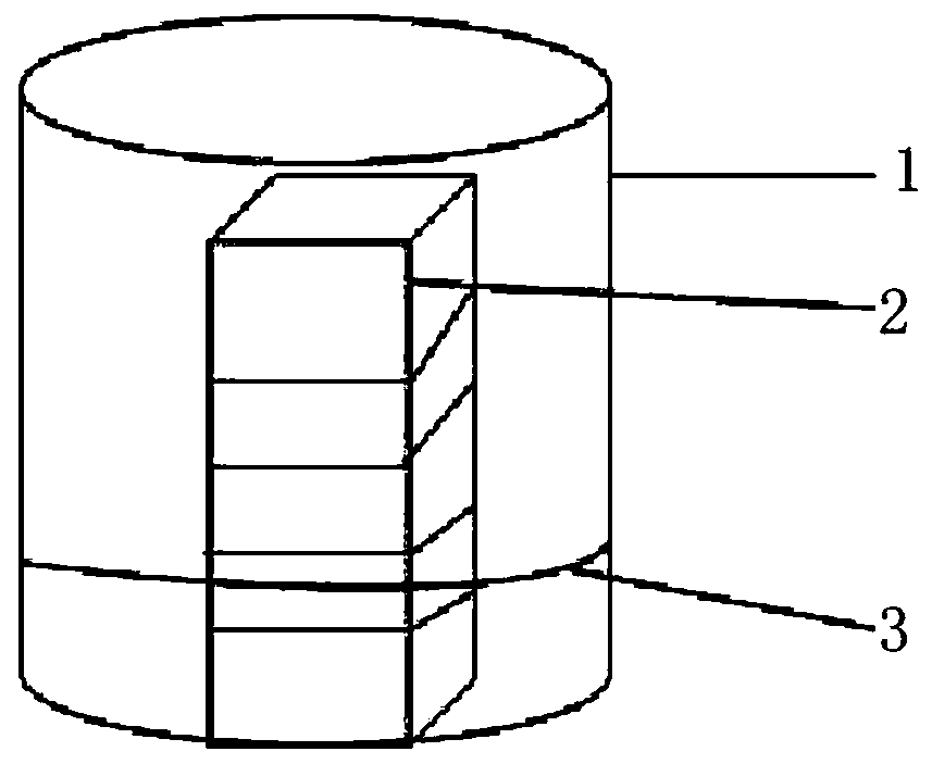 Surface treatment method after laser lift-off of a nitride material