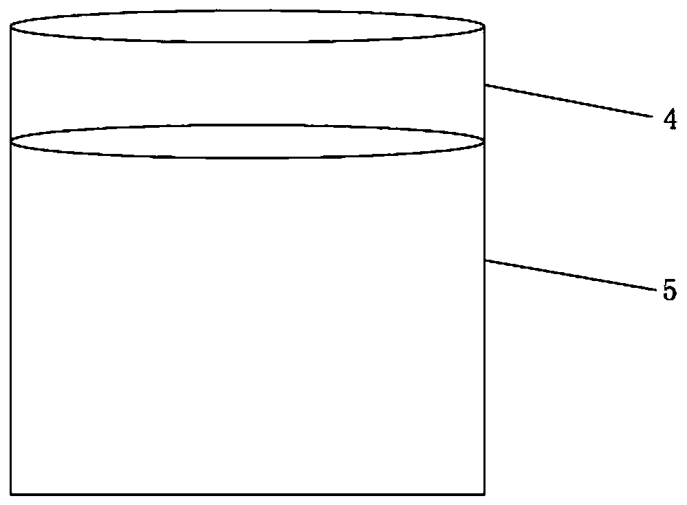 Surface treatment method after laser lift-off of a nitride material